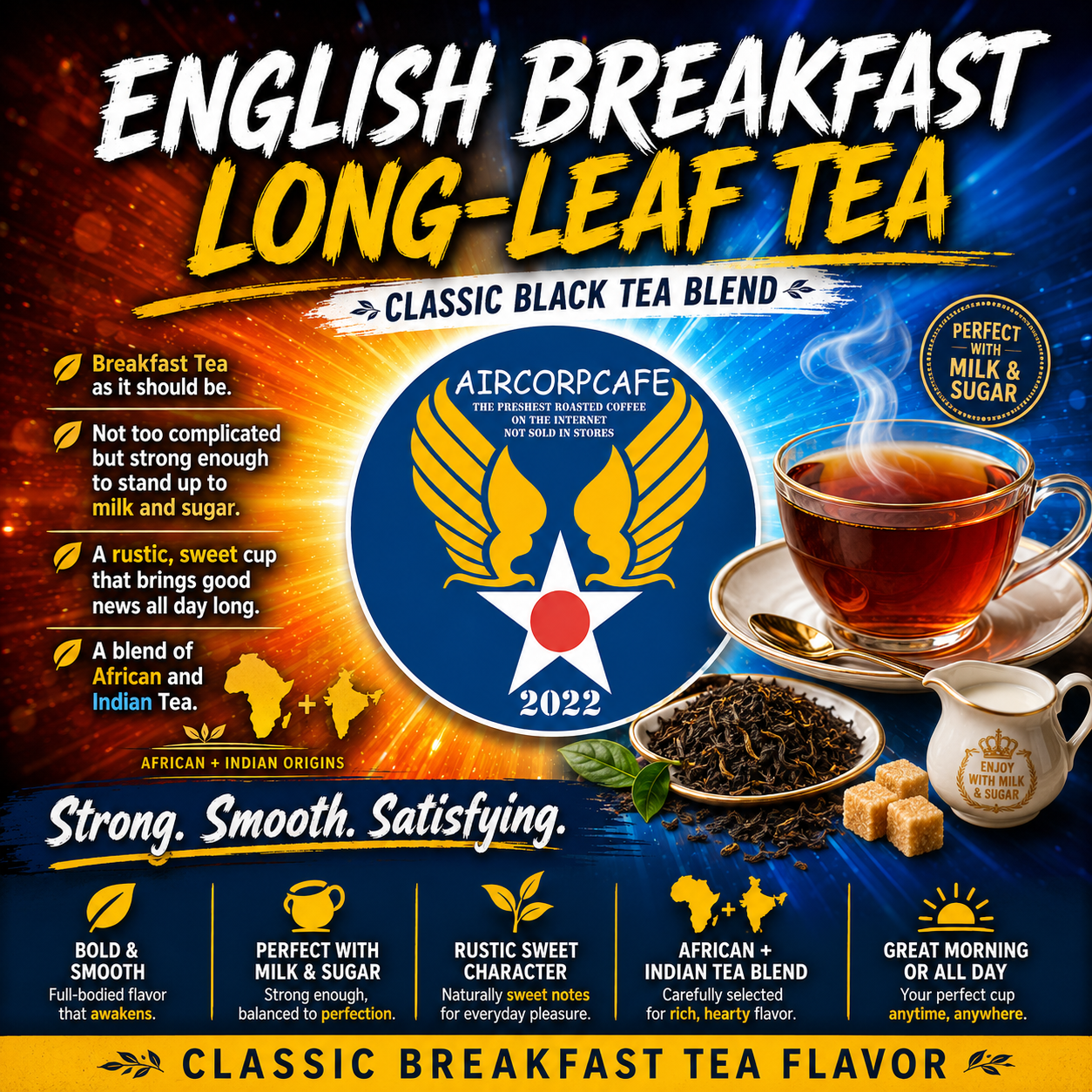 English Breakfast Long-Leaf Tea