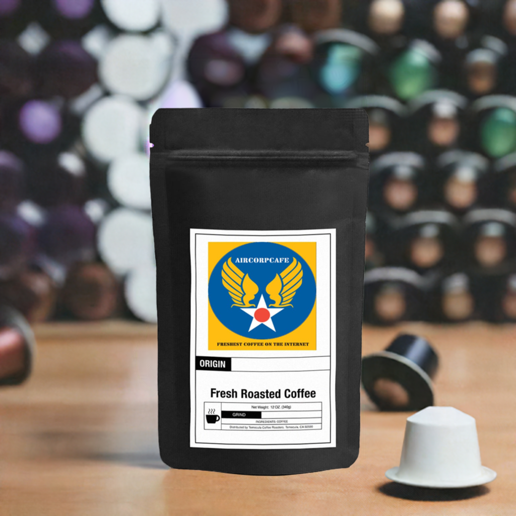 Aircorpcafe Single Serve Coffee Capsules-60ct.