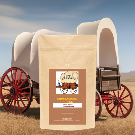 Cowboy Chuckwagon Blend Ground Coffee Single Serve Pods. 12ct