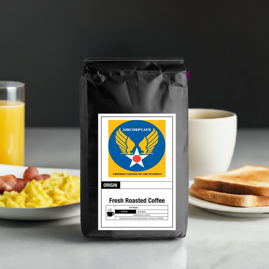 Aircorpcafe Medium Roast Breakfast Blend Single Serve Pods 12ct