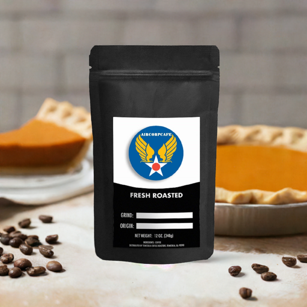 Aircorpcafe Pumpkin Spice Single Origin Coffee - Medium Roast